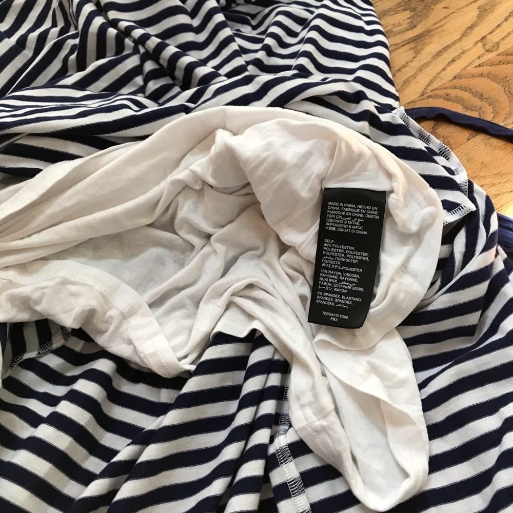 Bebe summer blue and white dress size small - Picture 11 of 11